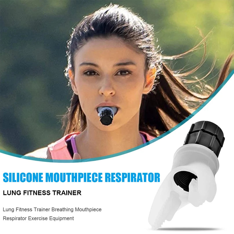 Maximize Your Lung Capacity with the Breathing Trainer Lung Flexer - Adjustable Fitness Exerciser for Deep Breathing!