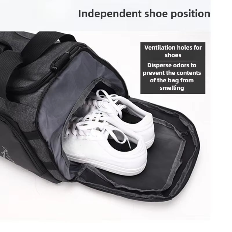 Ultimate Waterproof Sports Gym Bag - Durable Multifunctional Tote for Fitness, Training, and Outdoor Adventures