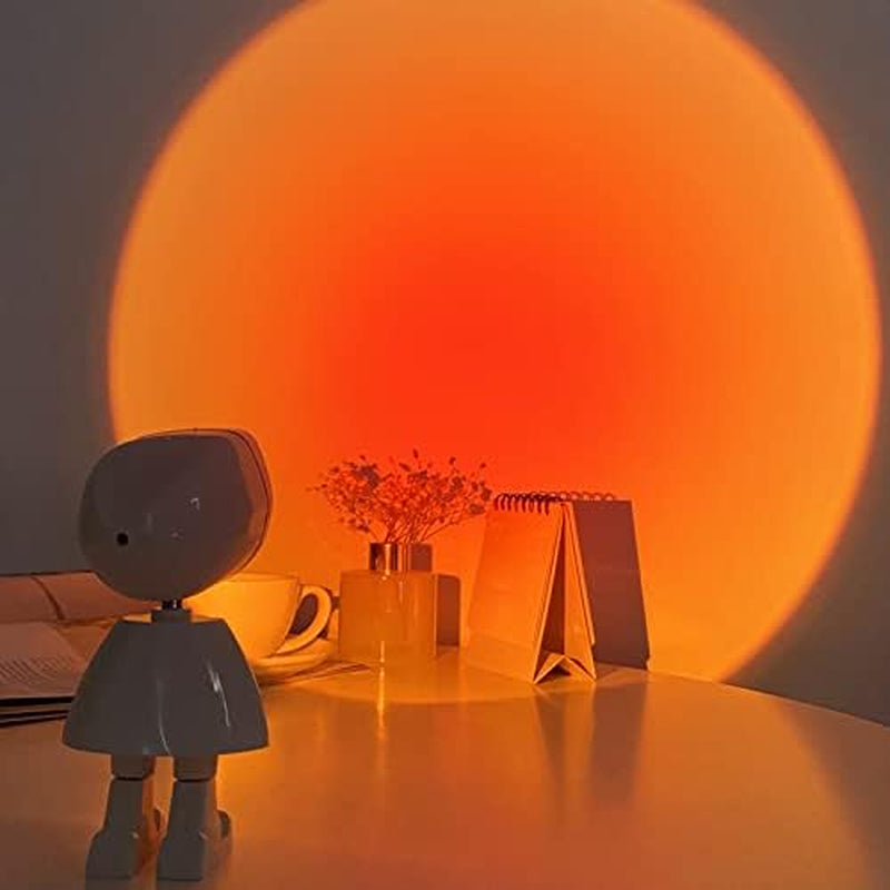 Sunset Projection Lamp, LED Mood Light for Bedroom and Photos
