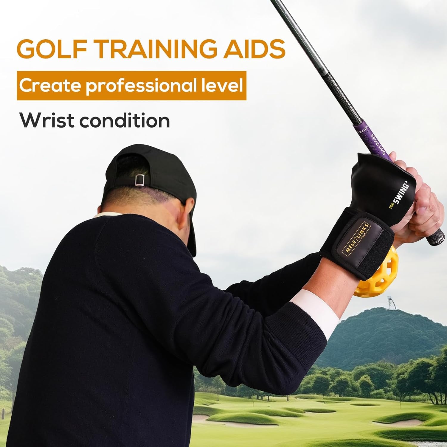 Ultimate Golf Swing Trainer Ball - Improve Your Grip, Posture & Swing Technique!