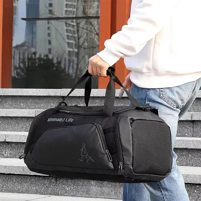 Ultimate Waterproof Sports Gym Bag - Durable Multifunctional Tote for Fitness, Training, and Outdoor Adventures