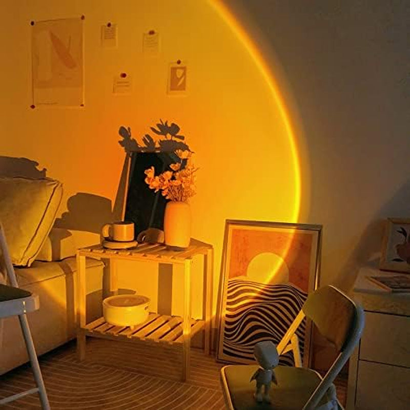 Sunset Projection Lamp, LED Mood Light for Bedroom and Photos