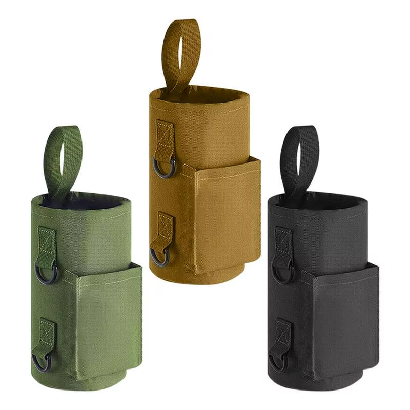 Magnetic Gym Water Bottle Sling Bag - Non-Slip Portable Carrier for Fitness Accessories