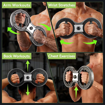 360° Spinning Arm Burn Machine, Adjustable Upper Body and Grip Trainer