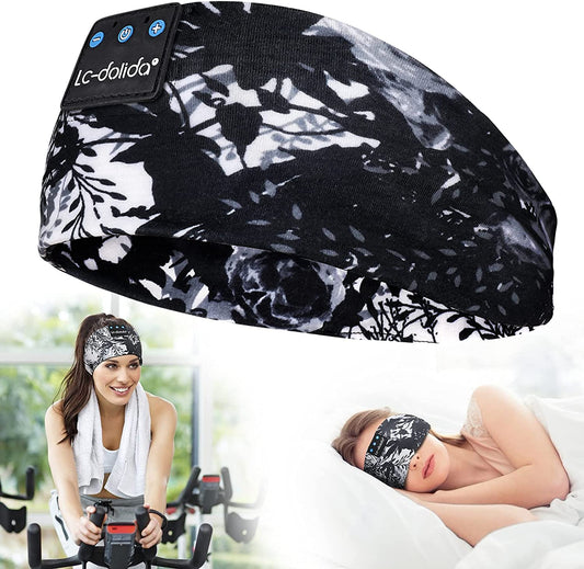 Bluetooth Sleep Headphones & Sleep Mask - Perfect for Relaxation, Travel, Yoga & Insomnia Relief