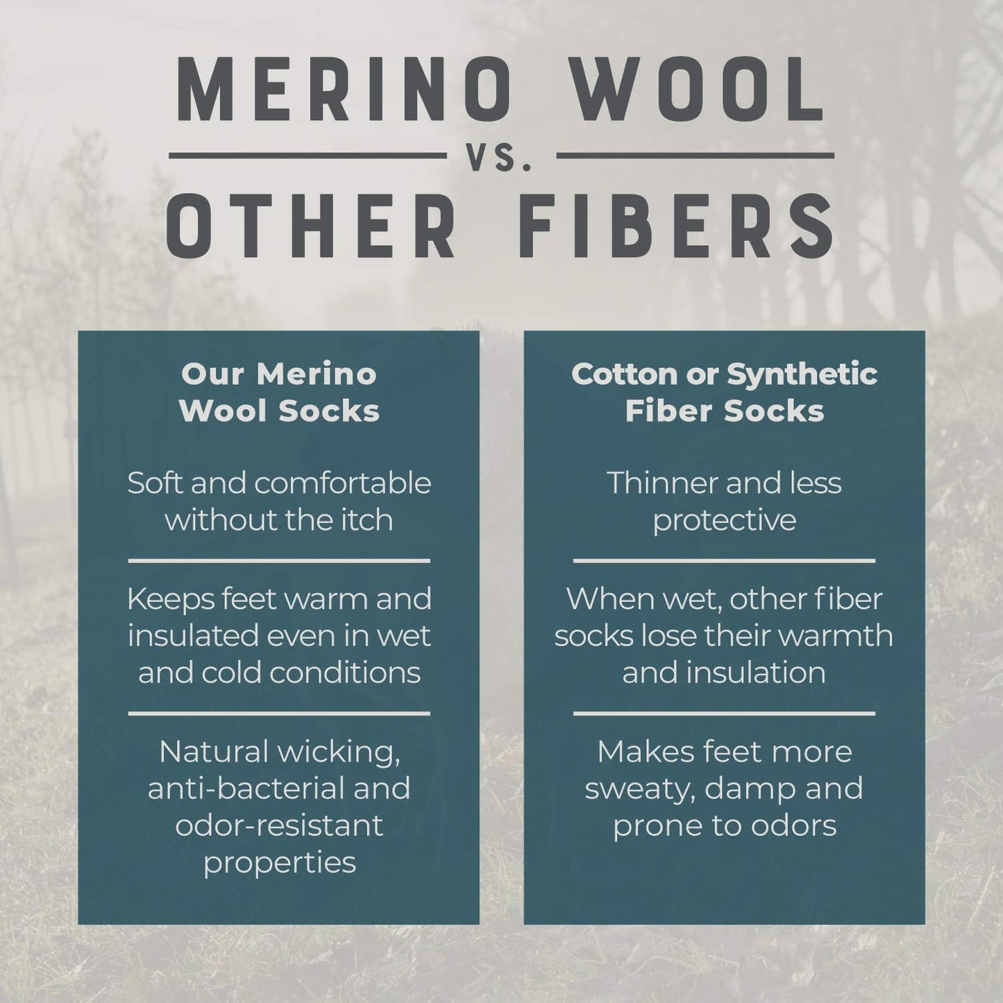 Ultimate Comfort Merino Wool Hiking Socks – 3 Pairs Midweight Cushioned for Men and Women – Warm & Breathable