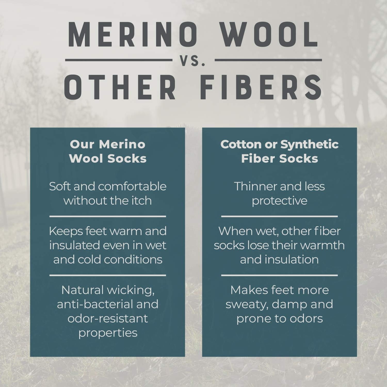 Ultimate Comfort Merino Wool Hiking Socks – 3 Pairs Midweight Cushioned for Men and Women – Warm & Breathable