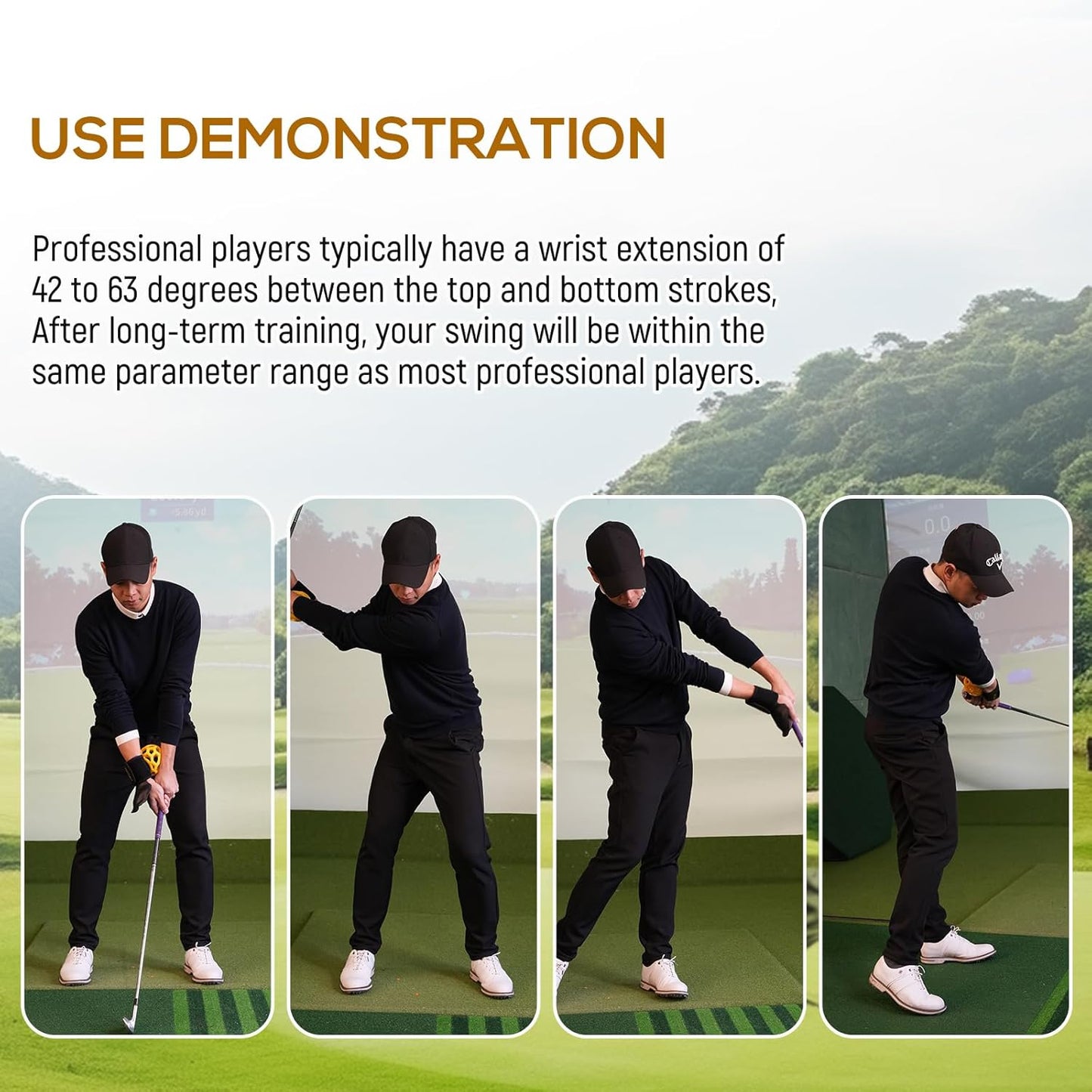 Ultimate Golf Swing Trainer Ball - Improve Your Grip, Posture & Swing Technique!