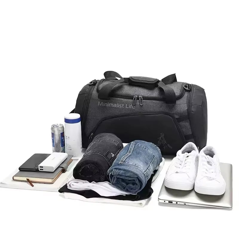 Ultimate Waterproof Sports Gym Bag - Durable Multifunctional Tote for Fitness, Training, and Outdoor Adventures