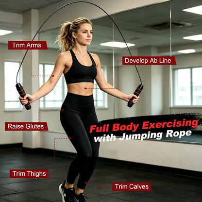 10-In-1 Ab Roller Wheel Kit with Resistance Bands, Knee Mat, Jump Rope and Push-Up Bars