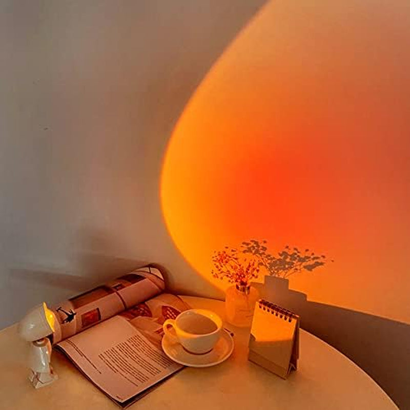 Sunset Projection Lamp, LED Mood Light for Bedroom and Photos