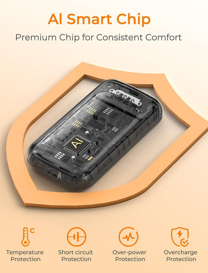 Rechargeable Electric Hand Warmer, Portable Pocket Heater