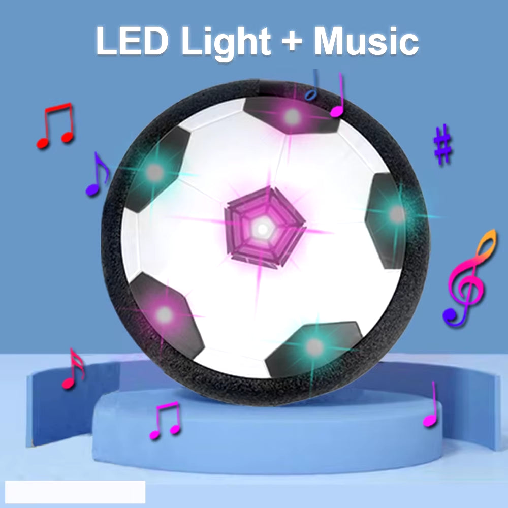 Light-Up Hover Soccer Ball with Music for Indoor Play