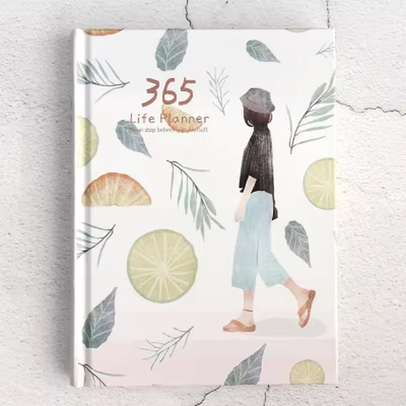 Cute Solid Color Magnetic Buckle Weekly Planner 2025 - A6 Diary & Journal for School Supplies