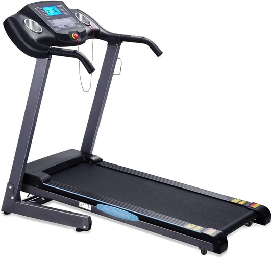 Auto Incline Folding Treadmill - 12 Levels, 2.5 HP, 15 Preset Programs, 8.5 MPH for Home Fitness