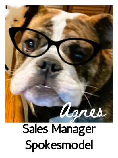 Agnes, Sales Manager and Spokesmodel