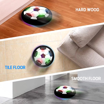 Light-Up Hover Soccer Ball with Music for Indoor Play