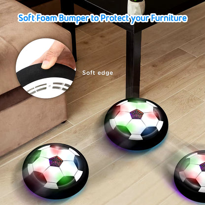 Light-Up Hover Soccer Ball with Music for Indoor Play