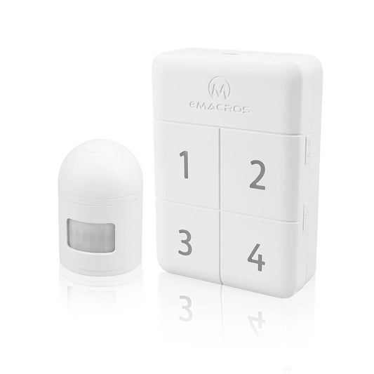 500 FT Range Security Sensors & Alarms - 2 Pack for Ultimate Home Protection