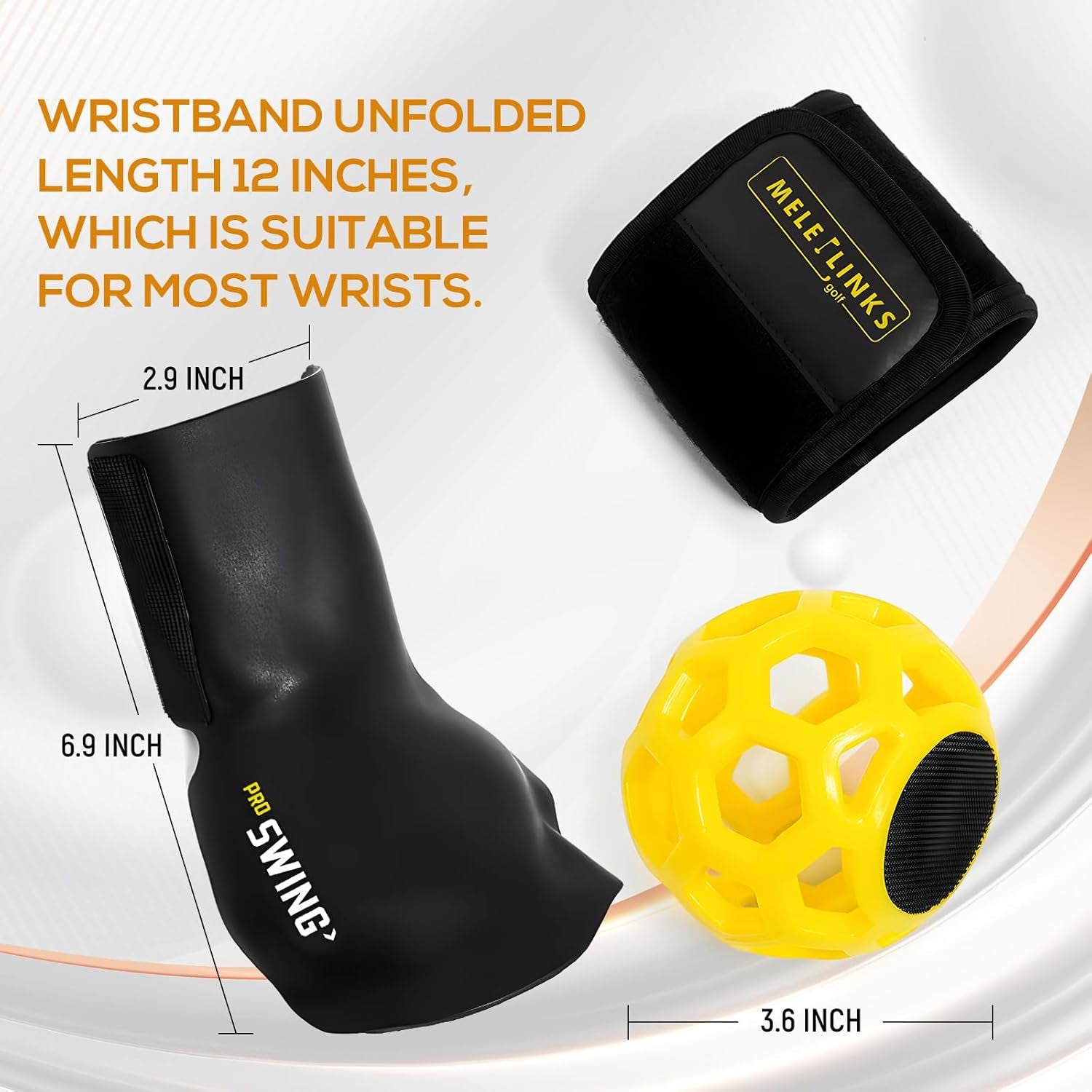Ultimate Golf Swing Trainer Ball - Improve Your Grip, Posture & Swing Technique!
