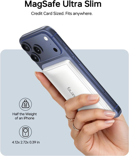 Ultra-Slim 5000Mah Magnetic Wireless Power Bank for Iphone