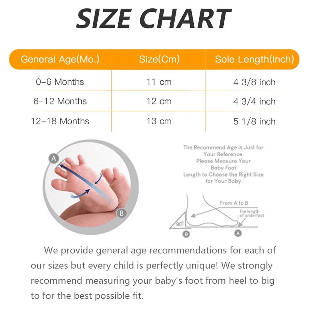 Cozy Winter Booties for Baby Girls & Boys - Slip-On Snow Boots for Infants 3-18 Months